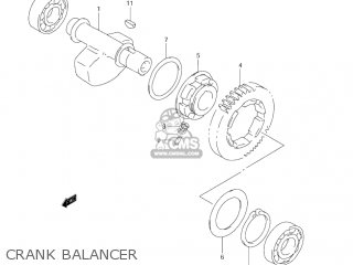 CRANK BALANCER - DR650SE 2003 (K3) USA (E03)
