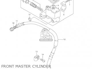 FRONT MASTER CYLINDER - DR650SE 2003 (K3) USA (E03)