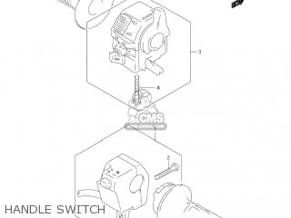 HANDLE SWITCH - DR650SE 2003 (K3) USA (E03)