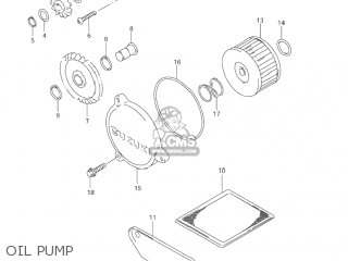 OIL PUMP - DR650SE 2003 (K3) USA (E03)