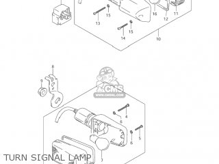 TURN SIGNAL LAMP - DR650SE 2003 (K3) USA (E03)