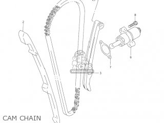 CAM CHAIN - DR650SE 2004 (K4) USA (E03)
