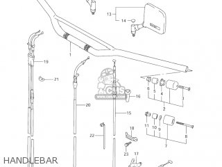 HANDLEBAR - DR650SE 2005 (K5) USA (E03)