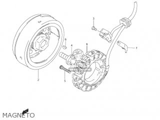 MAGNETO - DR650SE 2005 (K5) USA (E03)
