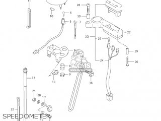 SPEEDOMETER - DR650SE 2005 (K5) USA (E03)