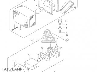 TAIL LAMP - DR650SE 2005 (K5) USA (E03)