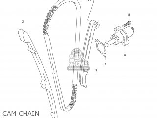 CAM CHAIN - DR650SE 2006 (K6) USA (E03)