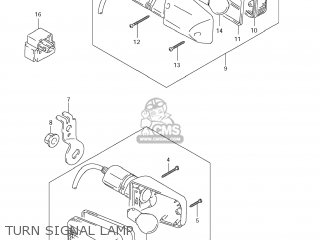 TURN SIGNAL LAMP - DR650SE 2006 (K6) USA (E03)