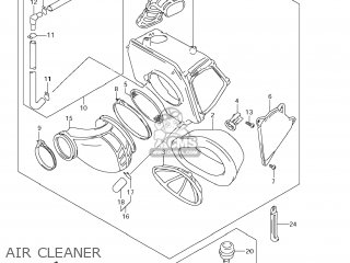 AIR CLEANER - DR650SE 2007 (K7) USA (E03)