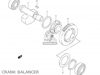 CRANK BALANCER - DR650SE 2007 (K7) USA (E03)