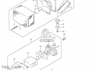 TAIL LAMP - DR650SE 2007 (K7) USA (E03)