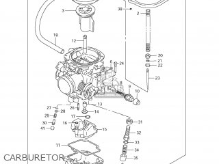 CARBURETOR - DR650SE 2009 (K9) USA (E03)