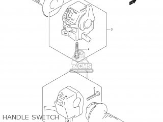HANDLE SWITCH - DR650SE 2009 (K9) USA (E03)