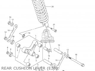 REAR CUSHION LEVER (E28) - DR650SE 2011 (L1) USA (E03)