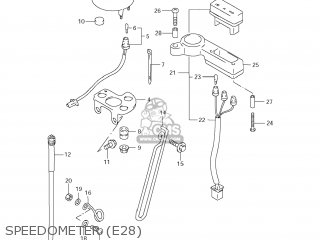 SPEEDOMETER (E28) - DR650SE 2011 (L1) USA (E03)