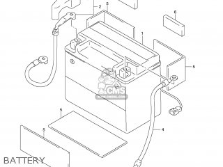 BATTERY - DR650SE 2012 (L2) USA (E03)