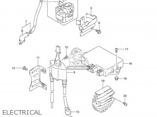 ELECTRICAL - DR650SE 2012 (L2) USA (E03)