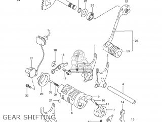 GEAR SHIFTING - DR650SE 2012 (L2) USA (E03)