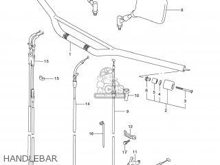 HANDLEBAR - DR650SE 2012 (L2) USA (E03)