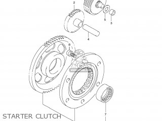 STARTER CLUTCH - DR650SE 2012 (L2) USA (E03)