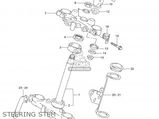 STEERING STEM - DR650SE 2012 (L2) USA (E03)