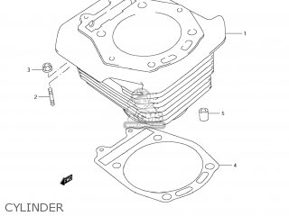CYLINDER - DR650SE 2013 (L3) USA (E03)