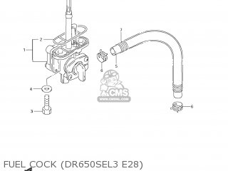 FUEL COCK (DR650SEL3 E28) - DR650SE 2013 (L3) USA (E03)