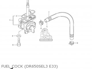 FUEL COCK (DR650SEL3 E33) - DR650SE 2013 (L3) USA (E03)