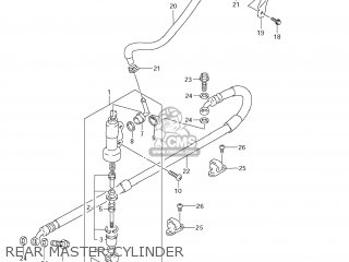 REAR MASTER CYLINDER - DR650SE 2013 (L3) USA (E03)