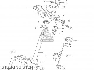 STEERING STEM - DR650SE 2013 (L3) USA (E03)