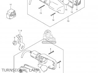 TURNSIGNAL LAMP - DR650SE 2013 (L3) USA (E03)