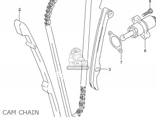 CAM CHAIN - DR650SE 2014 (L4) USA (E03)