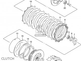 CLUTCH - DR650SE 2014 (L4) USA (E03)