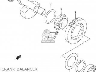 CRANK BALANCER - DR650SE 2014 (L4) USA (E03)