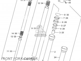 FRONT FORK DAMPER - DR650SE 2014 (L4) USA (E03)