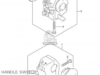 HANDLE SWITCH - DR650SE 2014 (L4) USA (E03)