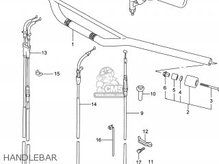 HANDLEBAR - DR650SE 2014 (L4) USA (E03)