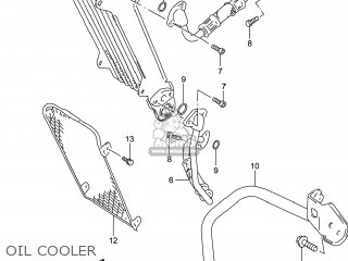 OIL COOLER - DR650SE 2014 (L4) USA (E03)