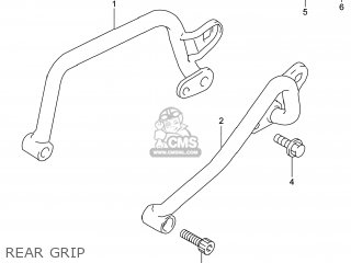 REAR GRIP - DR650SE 2014 (L4) USA (E03)