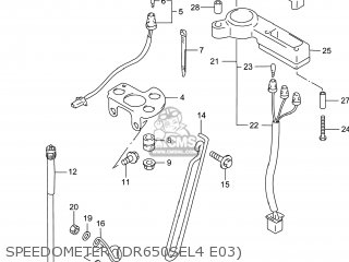 SPEEDOMETER (DR650SEL4 E03) - DR650SE 2014 (L4) USA (E03)