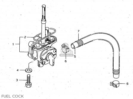 FUEL COCK - DR650SEU 1996 (T) GERMANY (E22)