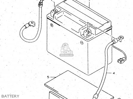 BATTERY - DR650SEU 1997 (V) GERMANY (E22)