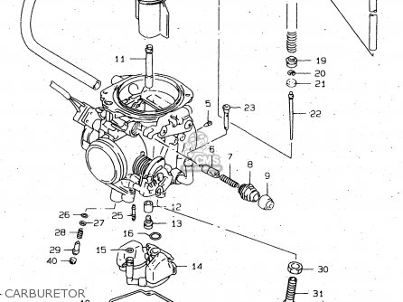 CARBURETOR - DR650SEU 1998 (W) GERMANY (E22)