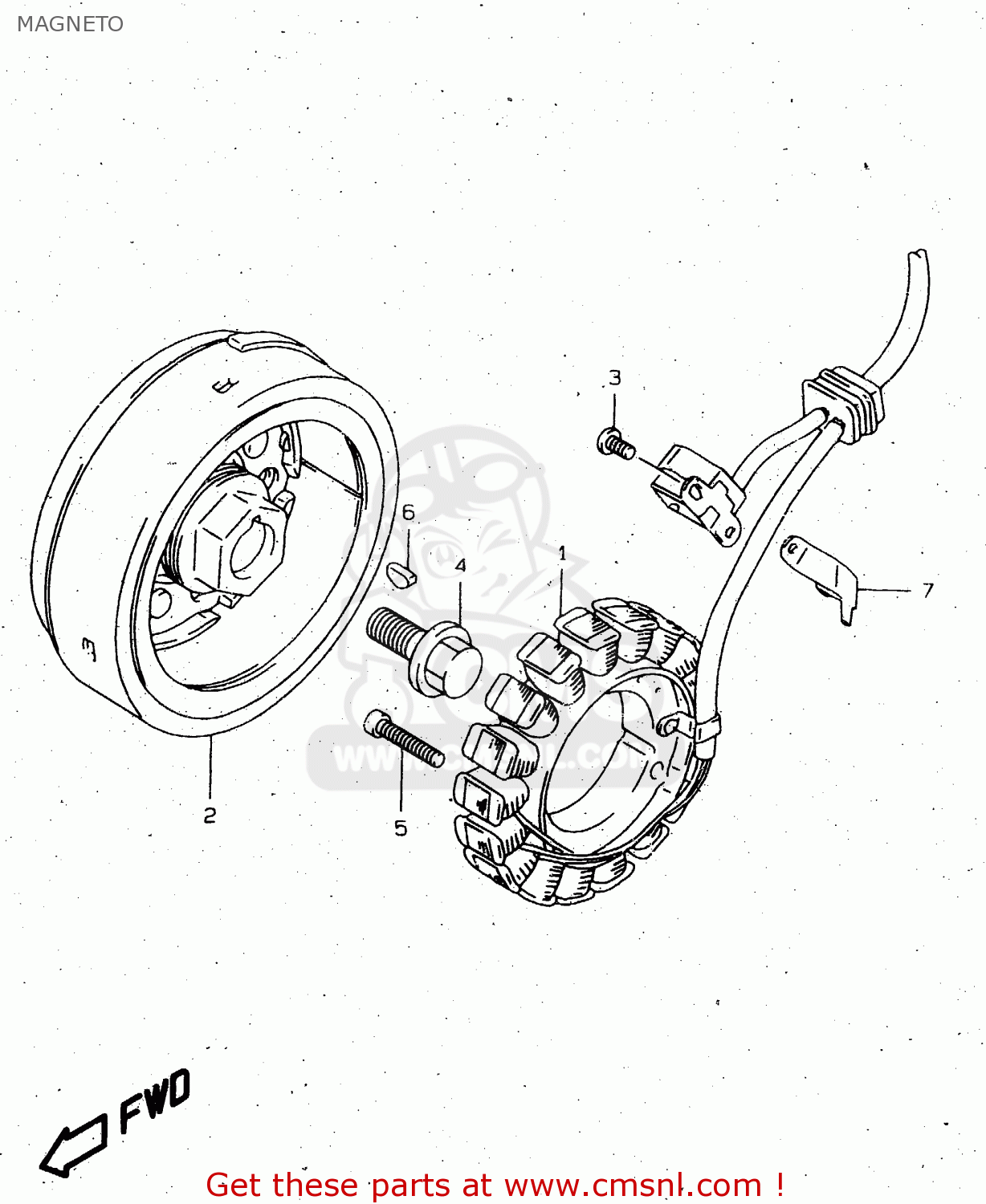 MAGNETO DR650SEU 2000 (Y)