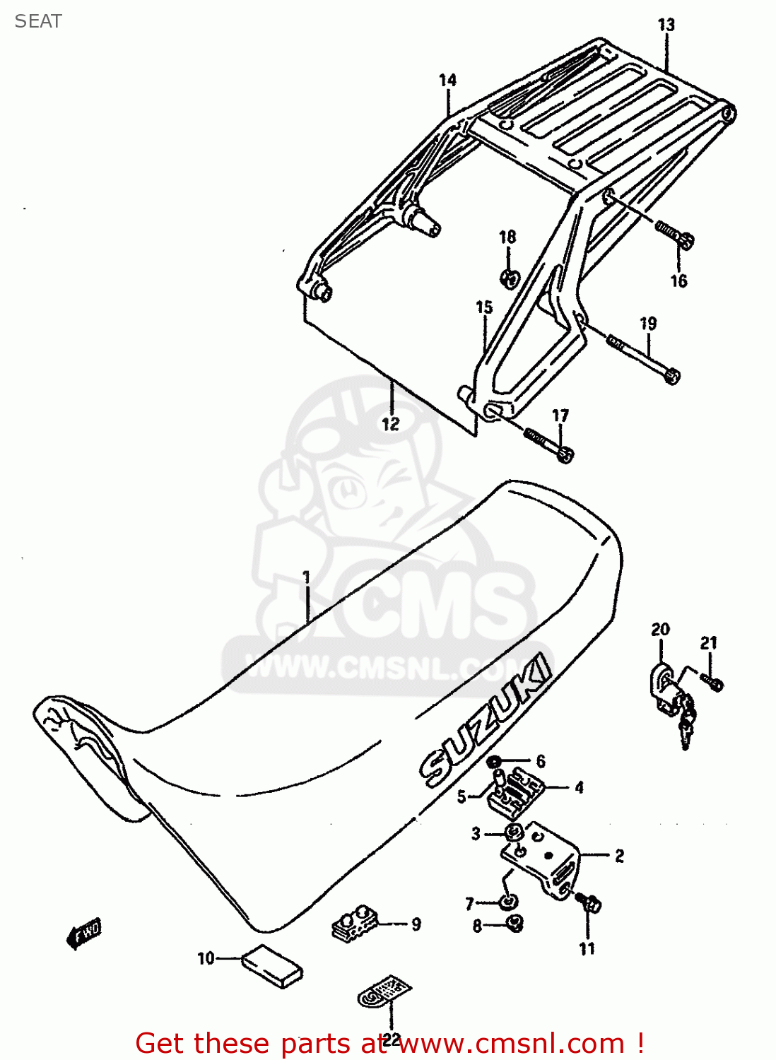 SEAT DR750SU 1988 (J) GERMANY (E22)