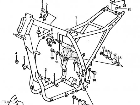 FRAME - DR750SU 1988 (J) GERMANY (E22)