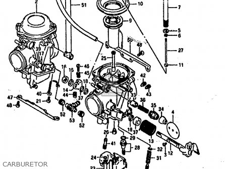 Suzuki Dr800 1990 (sl) parts list partsmanual partsfiche