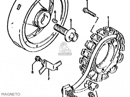 MAGNETO - DR800S 1991 (M) (1 2 4 15 16 E17 E18 E21 E22 E24 E25 E34 E39 E53