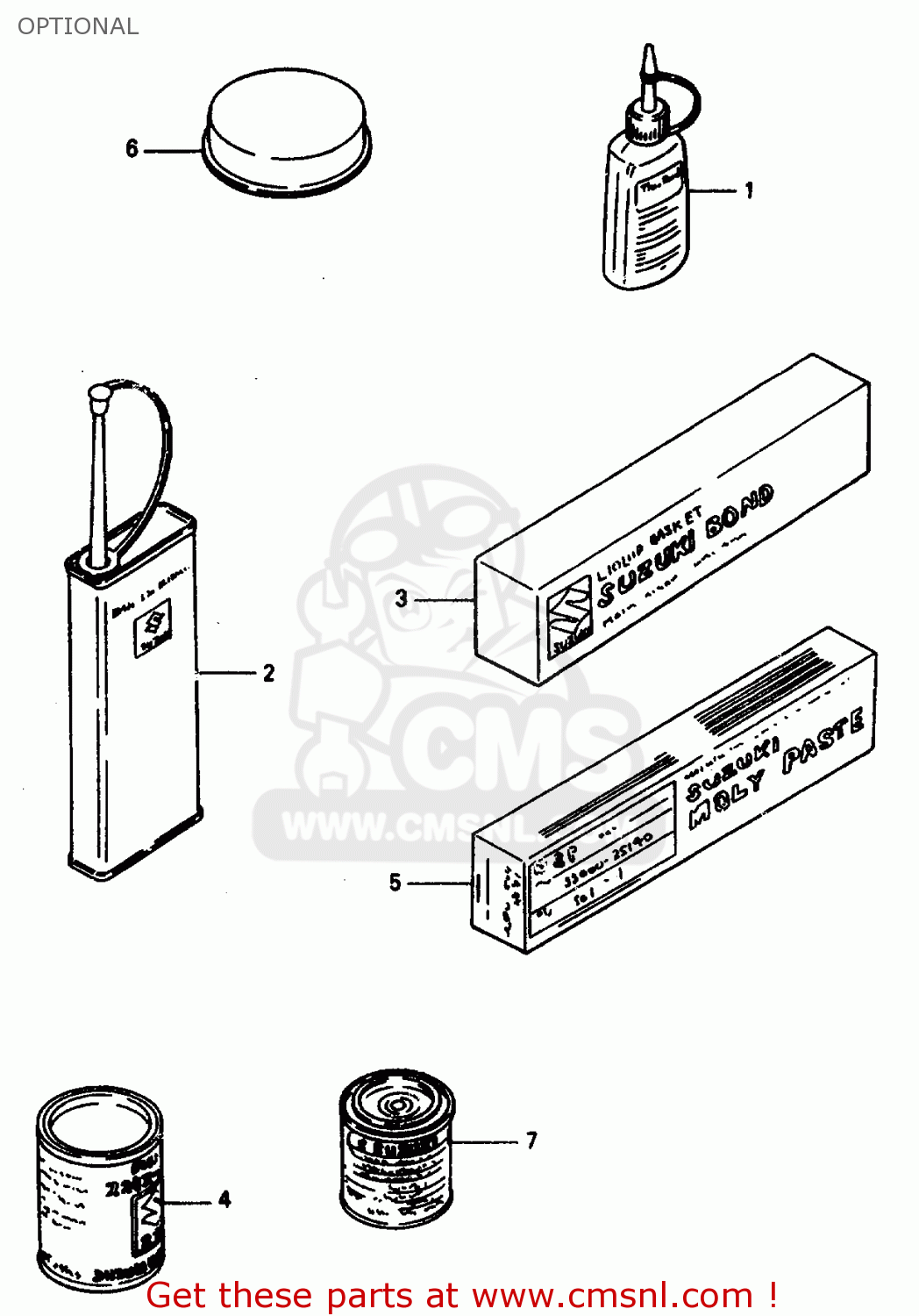 OPTIONAL DR800S 1997 (V) FRANCE GERMANY ITALY (E04 E22 E34)