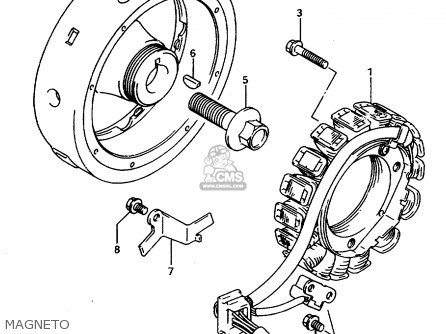 MAGNETO - DR800S 1997 (V) FRANCE GERMANY ITALY (E04 E22 E34)